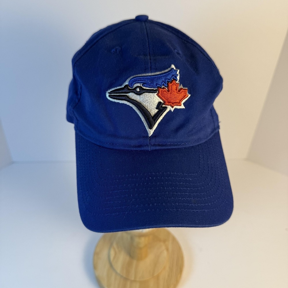 Toronto Blue Jays Hat Cap Strap Back Mens One Size Blue MLB Baseball